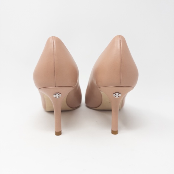 Tory Burch Penelope Cap Toe Pumps Two Tone Pink Silver Heels Womens 8.5 NEW - Picture 6 of 8